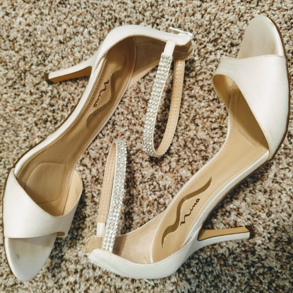 Touch of Nina Satin Wedding Shoes